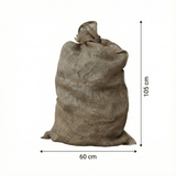 Maße und Größe: GardenMate Jutesack Universal 105 x 60 cm - Ideal als Kartoffelsack